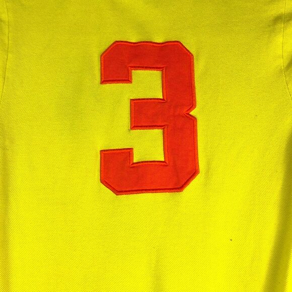 Rare Vintage Ralph Lauren Yellow Large Pony Cotton Dress - Picture 6 of 7